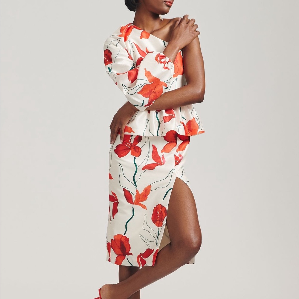 ANTHRO ASYMETRICAL DRESS
